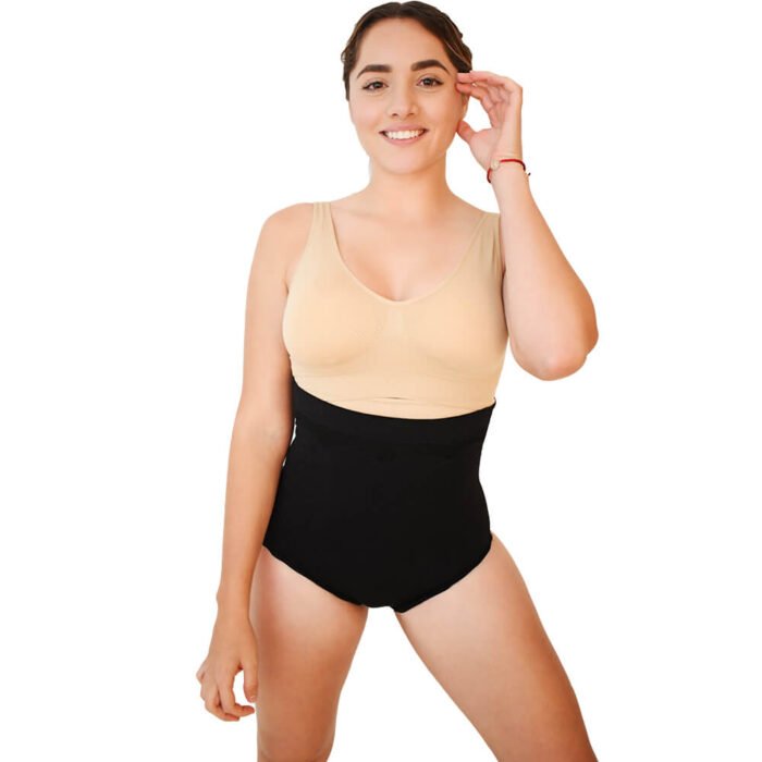 4-0RK001 DREAM SLIM Women's High-Waist Seamless Body Shaper Briefs Firm Tummy Control Slimming Shapewear Panties Girdle Underwear