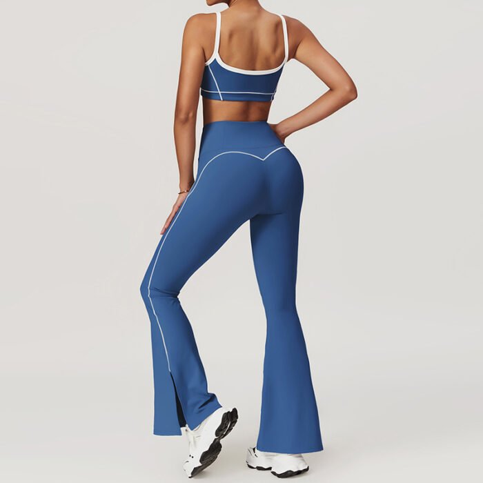 2025 New Women Sportswear Women Hollow Custom fitness Seamless Active Wear Yoga Set Custom logo Workout Clothing gym fitness set - Image 9