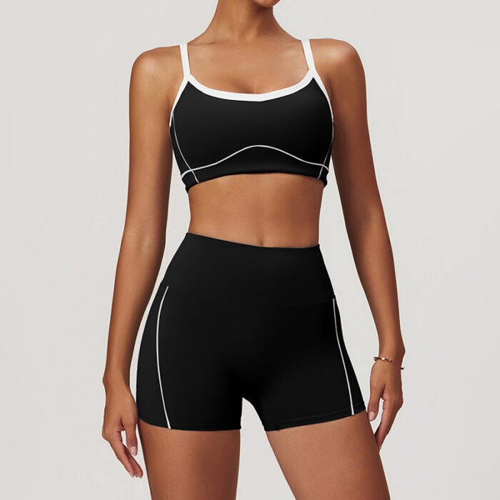 2025 New Women Sportswear Women Hollow Custom fitness Seamless Active Wear Yoga Set Custom logo Workout Clothing gym fitness set - Image 11