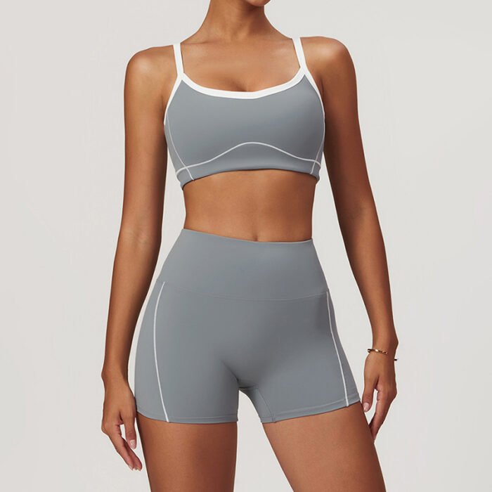 2025 New Women Sportswear Women Hollow Custom fitness Seamless Active Wear Yoga Set Custom logo Workout Clothing gym fitness set - Image 15