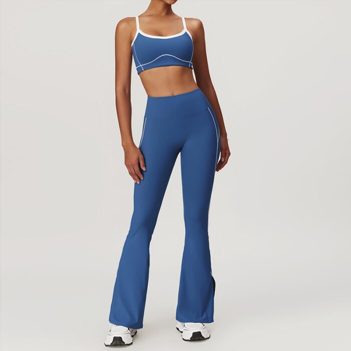 2025 New Women Sportswear Women Hollow Custom fitness Seamless Active Wear Yoga Set Custom logo Workout Clothing gym fitness set - Image 6