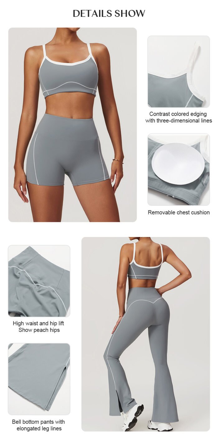 2025 New Women Sportswear Women Hollow Custom fitness Seamless Active Wear Yoga Set Custom logo Workout Clothing gym fitness set - Image 18