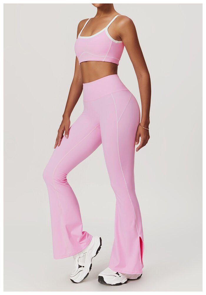 2025 New Women Sportswear Women Hollow Custom fitness Seamless Active Wear Yoga Set Custom logo Workout Clothing gym fitness set - Image 26