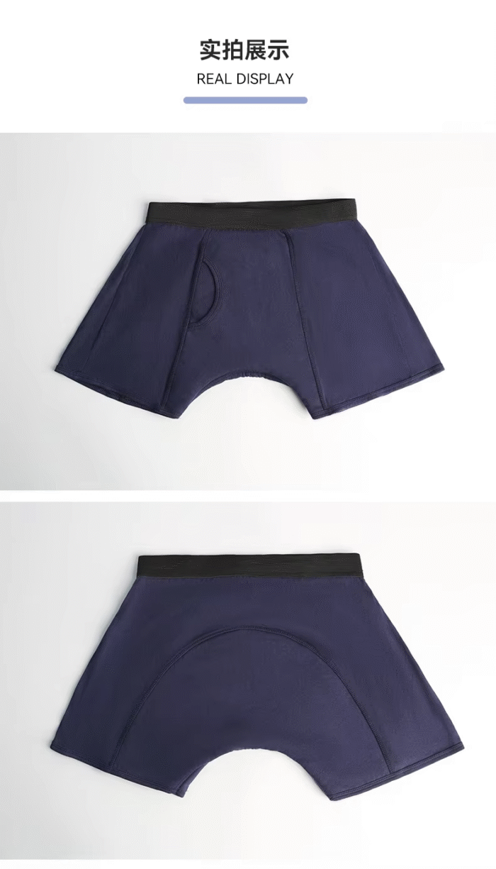 YHT Men’s Plus-Size Ultra‑Absorbent Leak‑Proof Boxer Briefs – Washable Incontinence Underwear - Image 4
